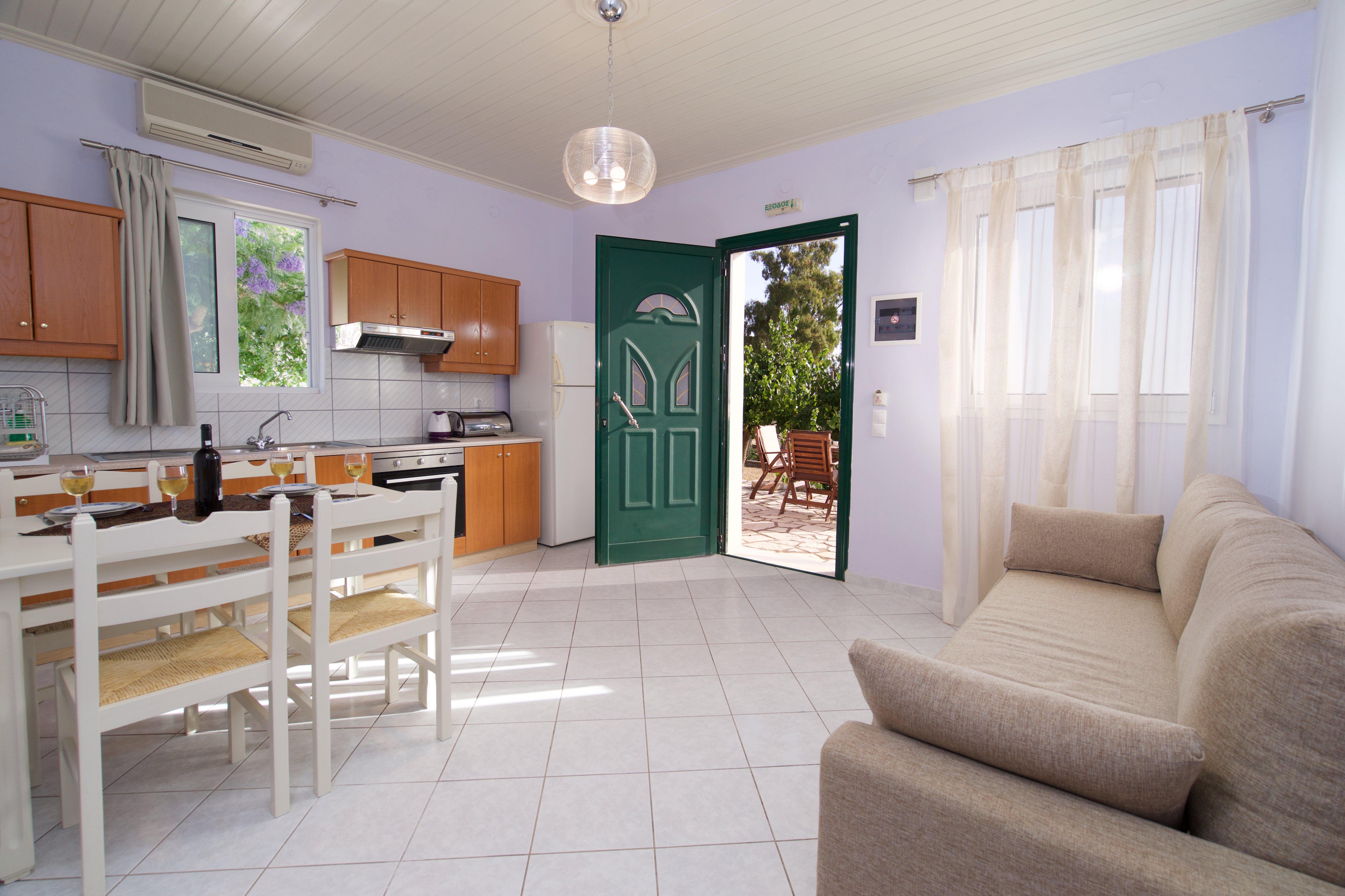 Studios Vrionis Panoramic Sunset Mesovounia  Exterior foto